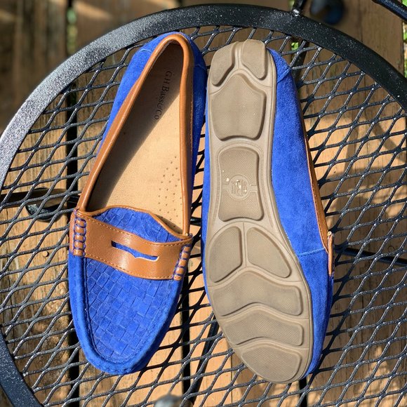 G.H.BASS - Blue Loafers - Picture 2 of 2